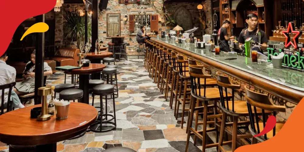 shamrock kitchen and bar Gandaria